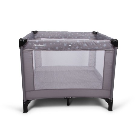 Patut pentru copii Neva, metal, plastic, poliester, gri, 97 X 97 cm, BNBK000034-GY