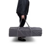 Patut pentru copii Neva, metal, plastic, poliester, gri, 97 X 97 cm, BNBK000034-GY