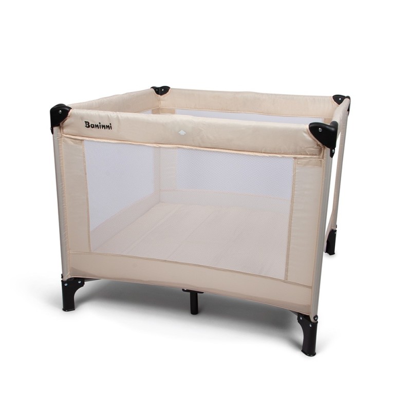 Patut pentru copii Neva, metal, plastic, poliester, bej, 97 X 97 cm, BNBK000034-SD