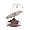 Balansoar pentru bebelusi Roya, metal, plastic, poliester, maro, L.53 cm, BNBK000037-BR