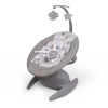 Balansoar pentru bebelusi Roya, metal, plastic, poliester, gri, L.53 cm, BNBK000037-GY