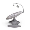 Balansoar pentru bebelusi Roya, metal, plastic, poliester, gri, L.53 cm, BNBK000037-GY