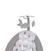 Balansoar pentru bebelusi Roya, metal, plastic, poliester, gri, L.53 cm, BNBK000037-GY