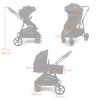 Carucior 3 in 1 Nelia, metal, plastic, poliester, bej, L.59 cm, BNBK000040-BG