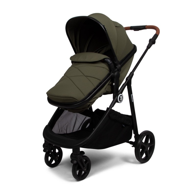 Carucior 3 in 1 Nelia, metal, plastic, poliester, verde, L.59 cm, BNBK000040-GR