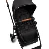 Carucior 3 in 1 Adria, metal, plastic, polester, negru, L.63 cm, BNBK000042-BK