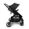 Carucior 3 in 1 Adria, metal, plastic, polester, negru, L.63 cm, BNBK000042-BK