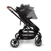 Carucior 3 in 1 Adria, metal, plastic, polester, negru, L.63 cm, BNBK000042-BK