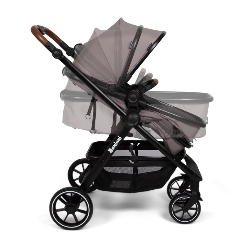 Carucior 3 in 1 Adria, metal, plastic, polester, taupe, L.63 cm, BNBK000042-BR