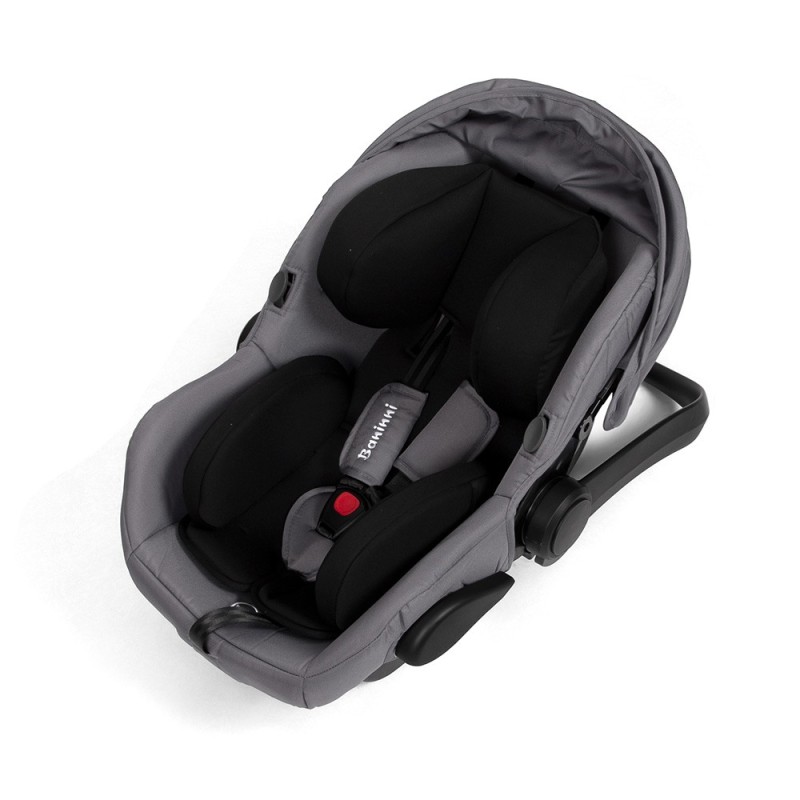 Carucior 3 in 1 Adria, metal, plastic, polester, gri, L.63 cm, BNBK000042-GY
