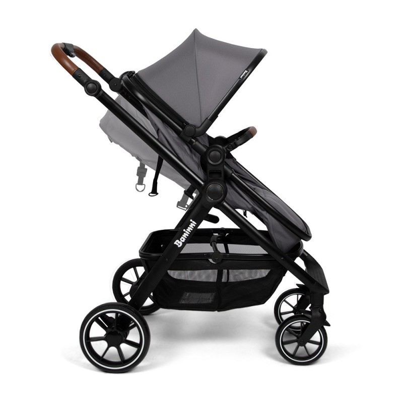 Carucior 3 in 1 Adria, metal, plastic, polester, gri, L.63 cm, BNBK000042-GY