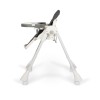 Scaun bebelusi reglabil Roma, plastic, poliester, alb/gri, H.97 cm, BNBK000044-GYWH