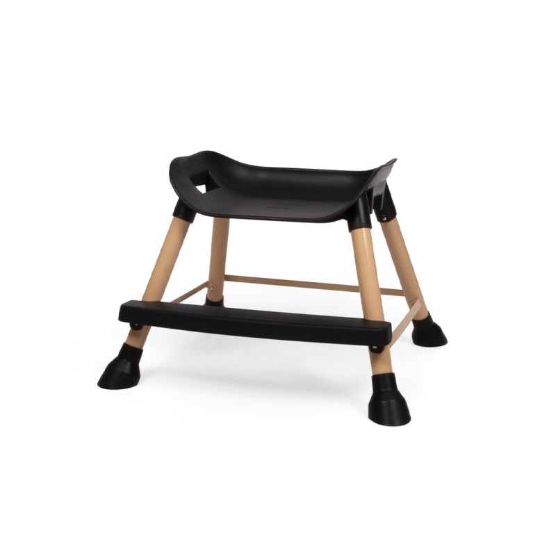 Scaun reglabil pentru copii Inigo, plastic, poliester, negru, H.95 cm, BNBK000045-BKWH