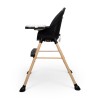 Scaun reglabil pentru copii Inigo, plastic, poliester, negru, H.95 cm, BNBK000045-BKWH