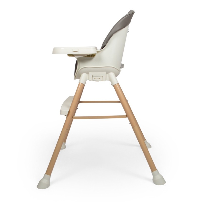 Scaun reglabil pentru copii Inigo, plastic, poliester, gri, H.95 cm, BNBK000045-GYWH