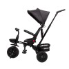 Tricicleta copii Reina, metal, plastic, poliester, negru, L.53 cm, BNBK000046-BK