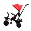 Tricicleta copii Reina, metal, plastic, poliester, negru/rosu, L.53 cm, BNBK000046-RD