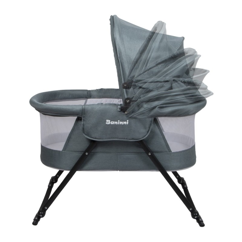 Balansoar 3 in 1 Adora, metal, plastic, poliester, verde, L.85 cm, BNBK000047-GR