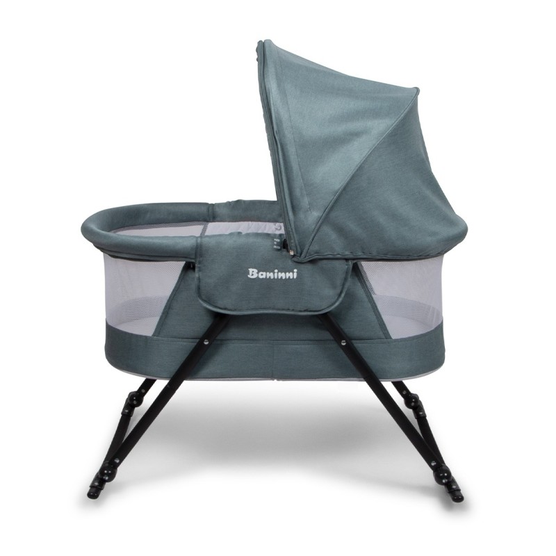 Balansoar 3 in 1 Adora, metal, plastic, poliester, verde, L.85 cm, BNBK000047-GR