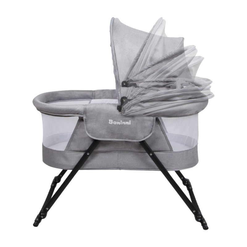 Balansoar 3 in 1 Adora, metal, plastic, poliester, gri, L.85 cm, BNBK000047-LGY