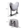 Balansoar 3 in 1 Adora, metal, plastic, poliester, gri, L.85 cm, BNBK000047-LGY