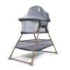 Leagan pentru bebelusi Lilia, metal, plastic, poliester, verde, L.110 cm, BNBK000048-GR