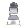Leagan pentru bebelusi Lilia, metal, plastic, poliester, gri, L.110 cm, BNBK000048-LGY