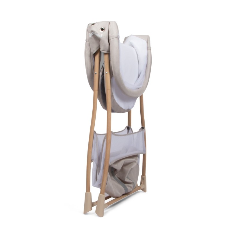 Leagan pentru bebelusi Lilia, metal, plastic, poliester, bej, L.110 cm, BNBK000048-SD