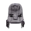 Balansoar pentru bebelusi portabil Malena, metal, plastic, poliester, catifea, gri, L.42 cm, BNBK000050-GY