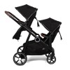 Carucior Luiz XL DUO, metal, plastic, poliester, negru, L.59 cm, BNBK000052-BK
