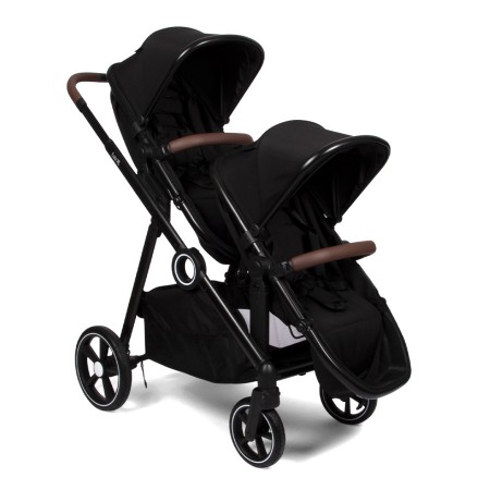 Carucior Luiz XL DUO, metal, plastic, poliester, negru, L.59 cm, BNBK000052-BK