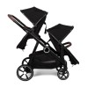 Carucior Luiz XL DUO, metal, plastic, poliester, negru, L.59 cm, BNBK000052-BK