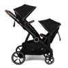 Carucior Luiz XL DUO, metal, plastic, poliester, negru, L.59 cm, BNBK000052-BK