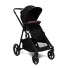 Carucior Luiz XL DUO, metal, plastic, poliester, negru, L.59 cm, BNBK000052-BK