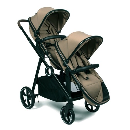 Carucior Luiz XL DUO, metal, plastic, poliester, taupe, L.59 cm, BNBK000052-TP