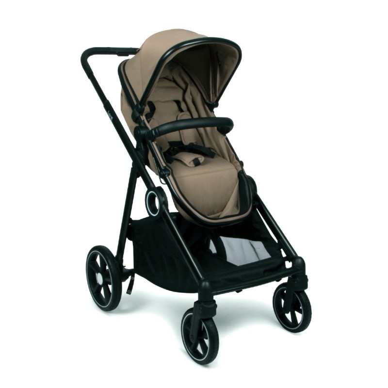 Carucior Luiz XL DUO, metal, plastic, poliester, taupe, L.59 cm, BNBK000052-TP
