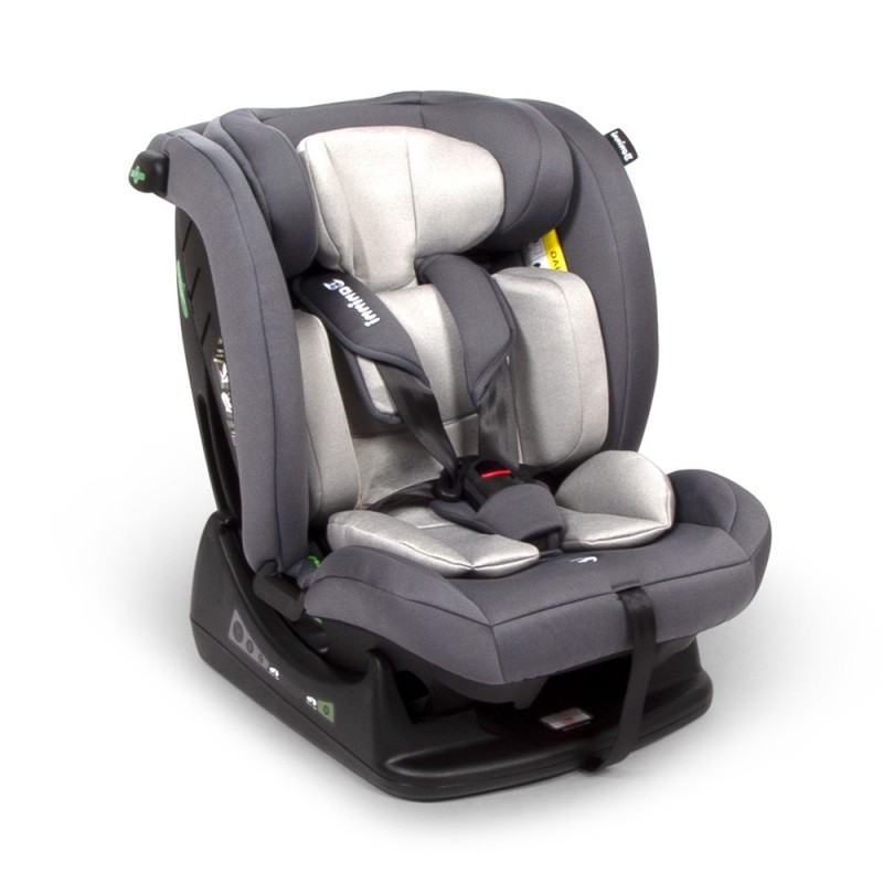 Scaun auto Nora, plastic, gri, L.37 cm, BNBK000055-GY