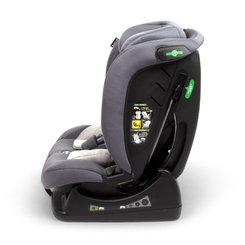 Scaun auto Nora, plastic, gri, L.37 cm, BNBK000055-GY