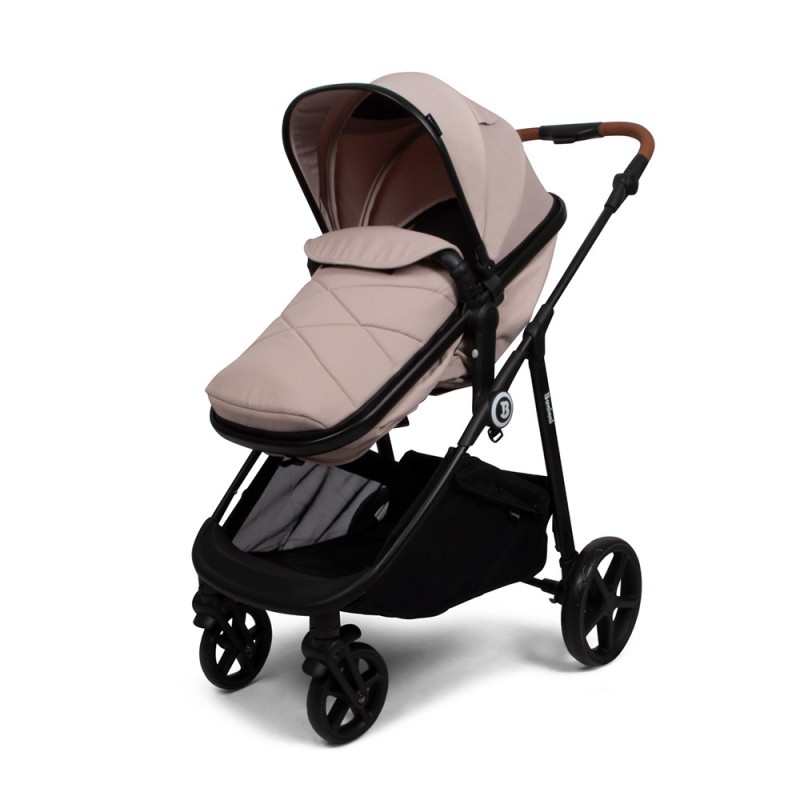 Carucior 4 in 1 Nelia, metal, plastic, poliester, bej, L.59 cm, BNBK000057-BG