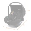 Carucior 4 in 1 Nelia, metal, plastic, poliester, bej, L.59 cm, BNBK000057-BG