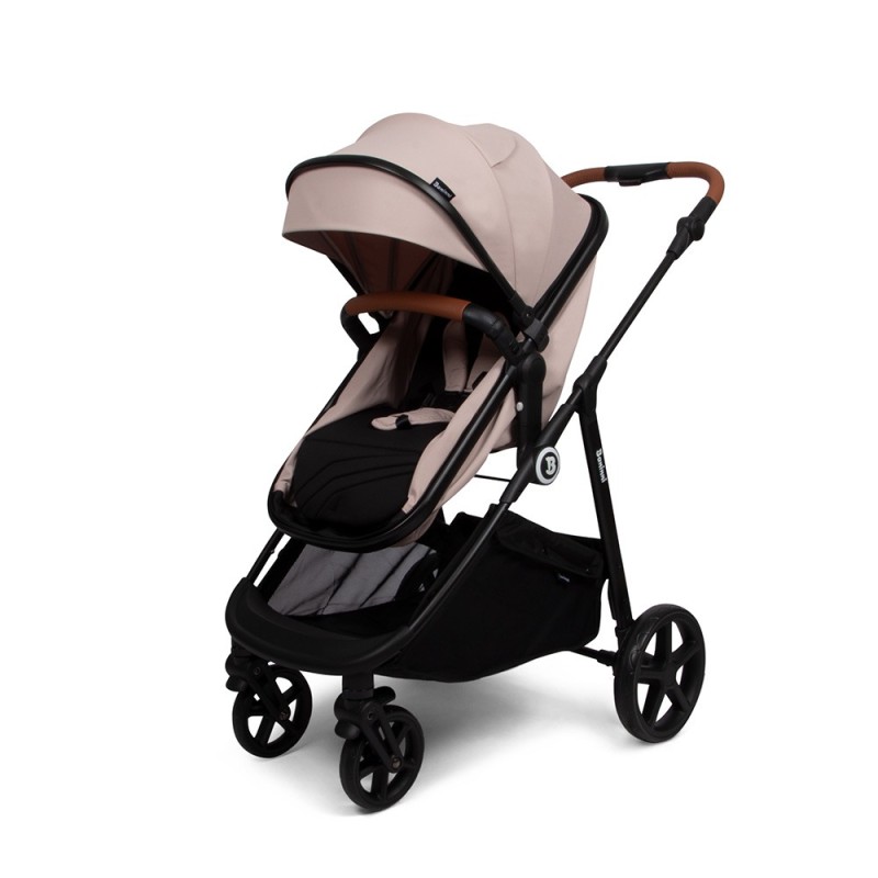 Carucior 4 in 1 Nelia, metal, plastic, poliester, bej, L.59 cm, BNBK000057-BG