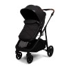 Carucior 4 in 1 Nelia, metal, plastic, poliester, negru, L.59 cm, BNBK000057-BK