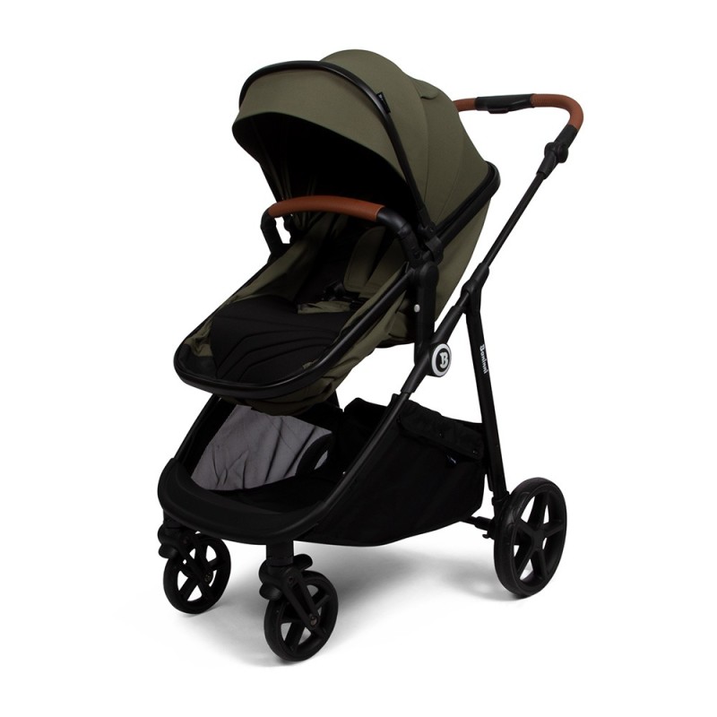 Carucior 4 in 1 Nelia, metal, plastic, poliester, verde, L.59 cm, BNBK000057-GR
