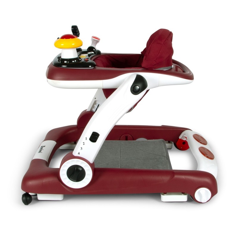 Premergator bebelusi 5 in 1 Vico, plastic, rosu, H.59 cm, BNBK000062-RD