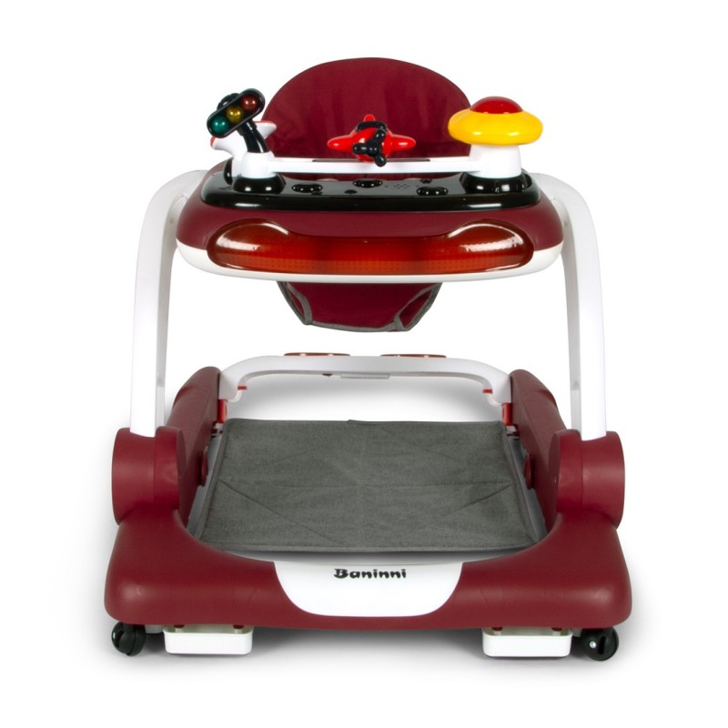 Premergator bebelusi 5 in 1 Vico, plastic, rosu, H.59 cm, BNBK000062-RD