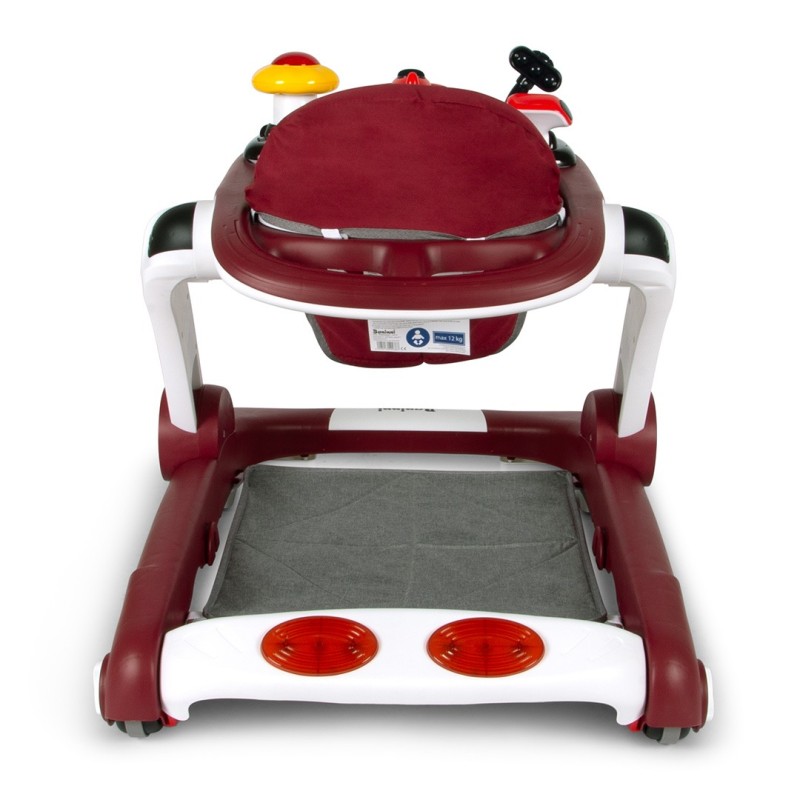 Premergator bebelusi 5 in 1 Vico, plastic, rosu, H.59 cm, BNBK000062-RD