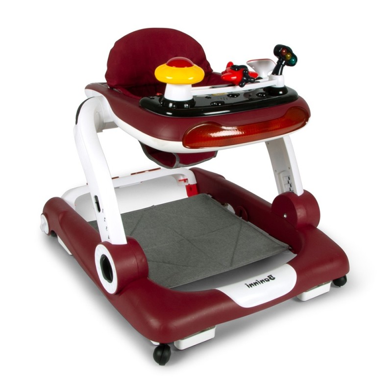 Premergator bebelusi 5 in 1 Vico, plastic, rosu, H.59 cm, BNBK000062-RD