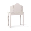 Masa de toaleta cu taburet pentru copii Silvi, MDF, alb, H.104 cm, BNBK000066-UN