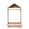 Dulap pentru copii Cloudy, MDF, natural/alb, H.116 cm, BNBK000068-WH