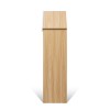 Dulap pentru copii Cloudy, MDF, natural/alb, H.116 cm, BNBK000068-WH